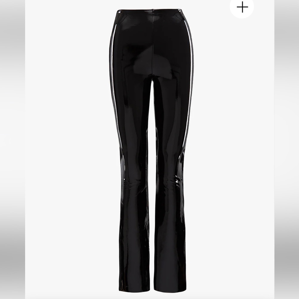 Commando Faux Patent Leather Flare Leggings